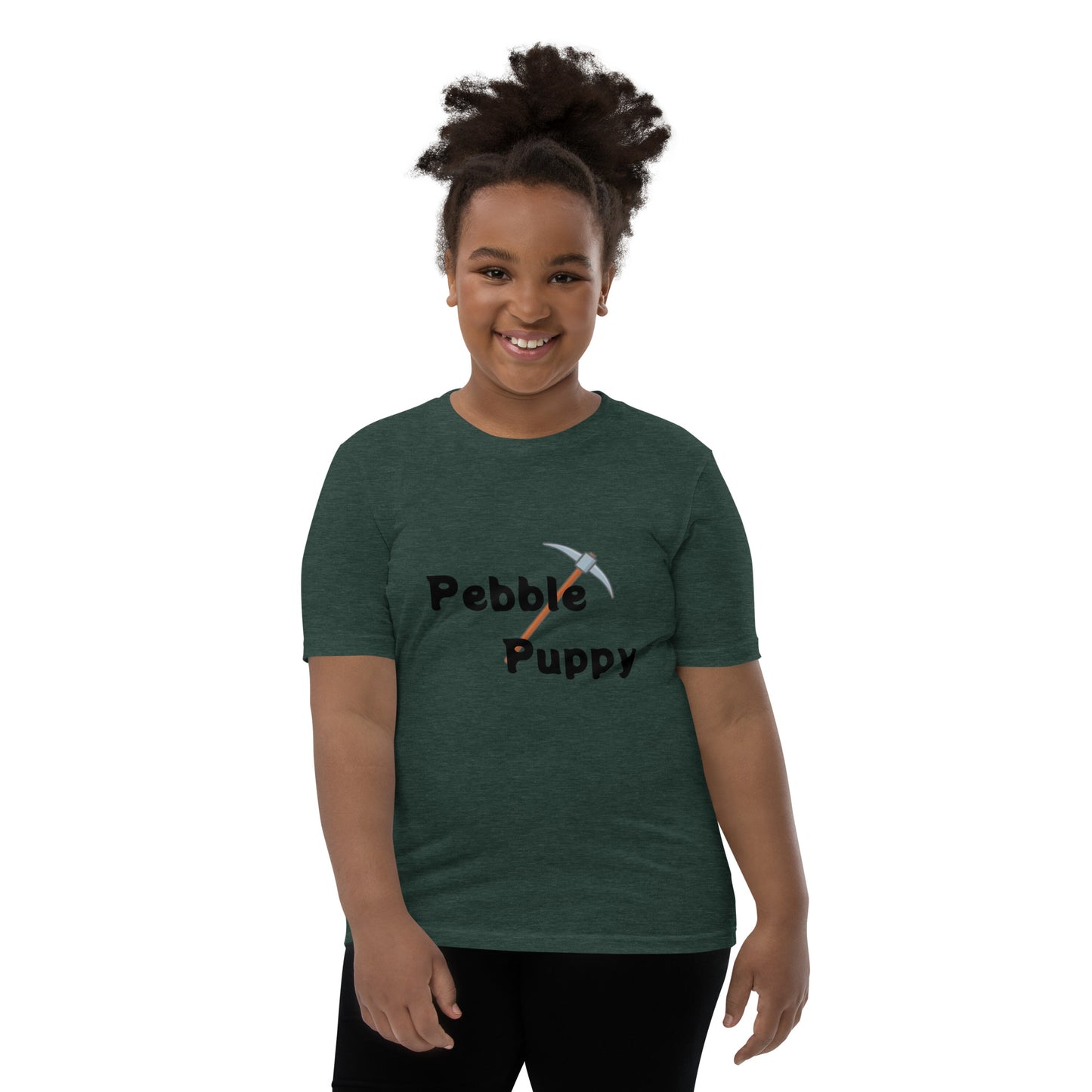 'Pebble Puppy' Youth Short Sleeve T-Shirt