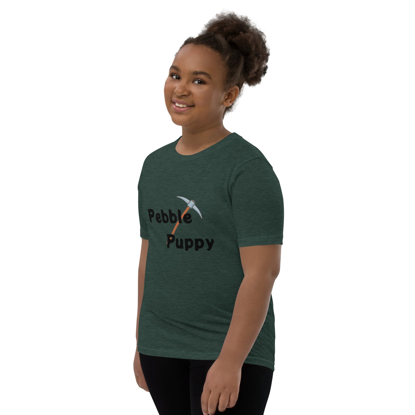 'Pebble Puppy' Youth Short Sleeve T-Shirt