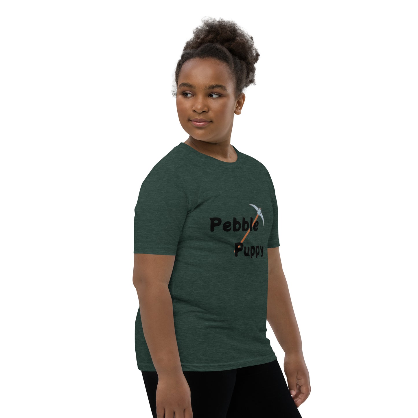 'Pebble Puppy' Youth Short Sleeve T-Shirt
